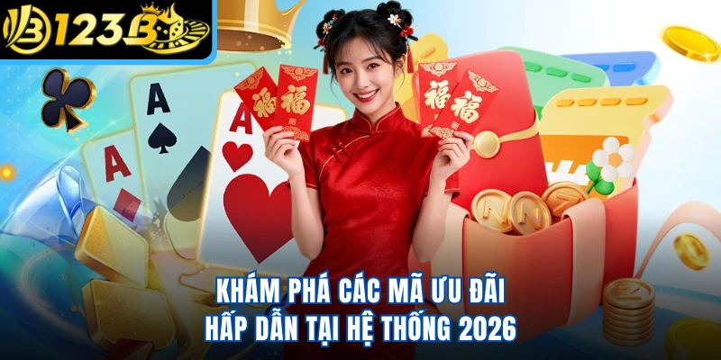 Khám phá các mã ưu đãi hấp dẫn tại hệ thống 2026